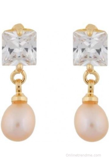Classique Designer Jewellery pearl Alloy Drop Earring